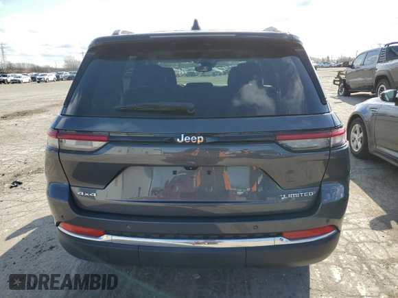 2023 Jeep Grand Cherokee Limited with VIN 1C4RJHBG1P8881722, listed as a Copart auction lot 51939825 with 49,327 mi miles and Clean title. Bid and sale history available at DreamBid. Image 6.