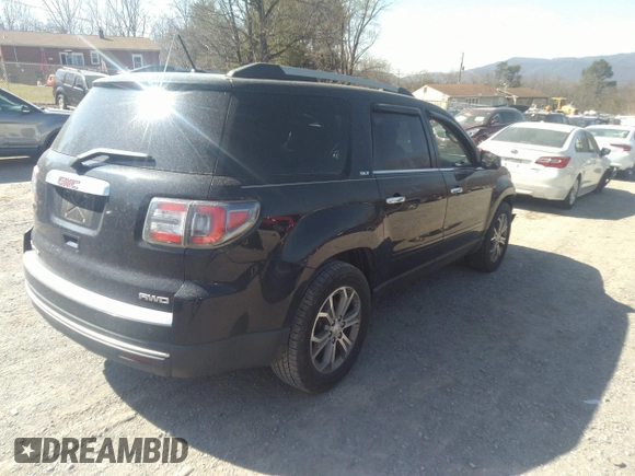 2014 GMC Acadia SLT z VIN 1GKKVRKD8EJ365966, wystawiony jako IAAI lot #41752455 z przebiegiem 136 835 mil mil oraz . Historia ofert i sprzedaży dostępna na DreamBid. Obrazek 4.