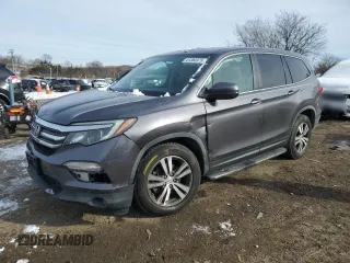 2017 Honda Pilot EX-L z VIN 5FNYF5H71HB033103, wystawiony jako Copart lot #41384975 z przebiegiem 117 465 mil mil oraz Szkoda całkowita • Salvage title. Historia ofert i sprzedaży dostępna na DreamBid. Obrazek 1.