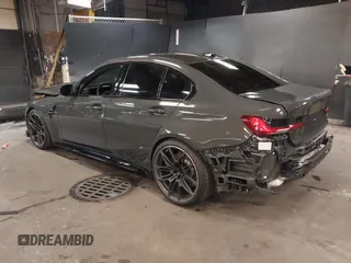 2023 BMW M3 Competition xDrive with VIN WBS43AY08PFP63435, listed as a IAAI auction lot 42136588 with 25,790 mi miles and . Bid and sale history available at DreamBid. Image 3.