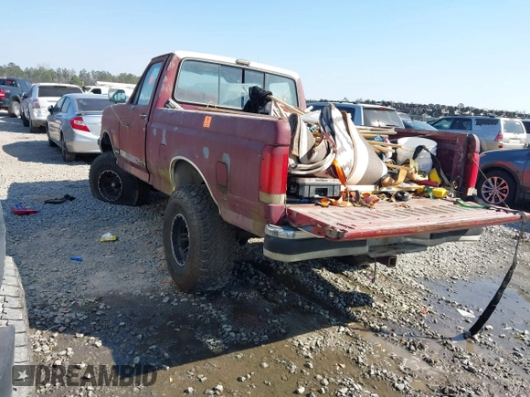 1988 Ford F-150 with VIN 1FTEF14N8JNB51379, listed as a IAAI auction lot 41648852 with 665,957 mi miles and . Bid and sale history available at DreamBid. Image 3.