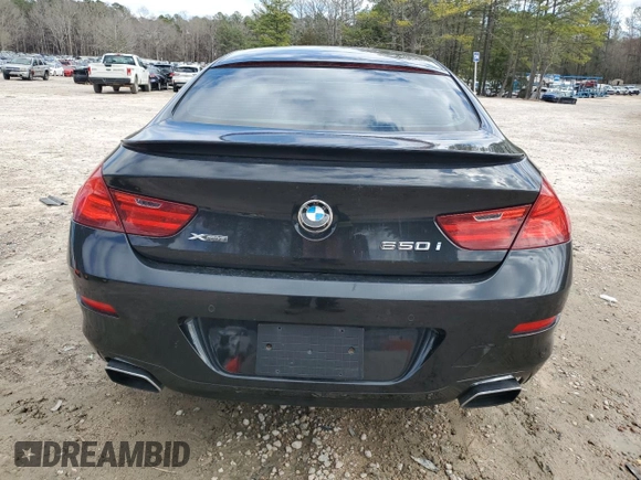 2013 BMW 6 Series 650i xDrive with VIN WBA6B4C59DD098203, listed as a Copart auction lot 46859325 with 131,797 mi miles and Clean Title. Bid and sale history available at carsss.com. Image 6.