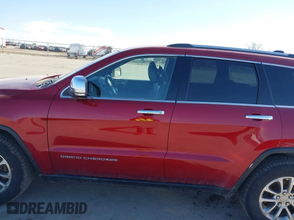 2015 Jeep Grand Cherokee Limited with VIN 1C4RJFBG5FC836296, listed as a IAAI auction lot 41803918 with 173,828 mi miles. Bid and sale history available at carsss.com. Image 14.