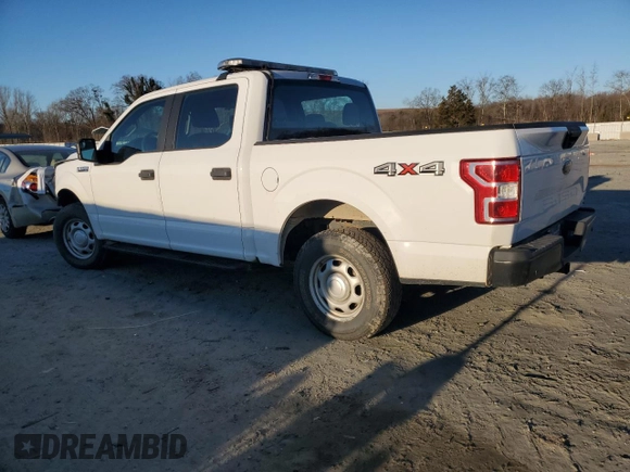 2019 Ford F-150 XL with VIN 1FTEW1EB8KFC26453, listed as a Copart auction lot 88778435 with 78,048 mi miles and Salvage Title. Bid and sale history available at carsss.com. Image 2.