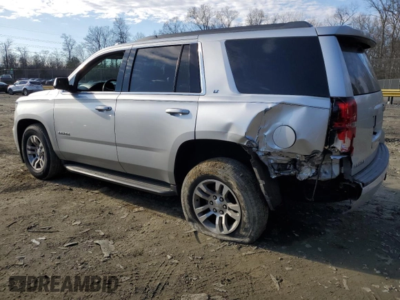 2017 Chevrolet Tahoe LT with VIN 1GNSKBKC2HR113257, listed as a Copart auction lot 86961484 with 158,909 mi miles and Salvage Title. Bid and sale history available at DreamBid. Image 2.