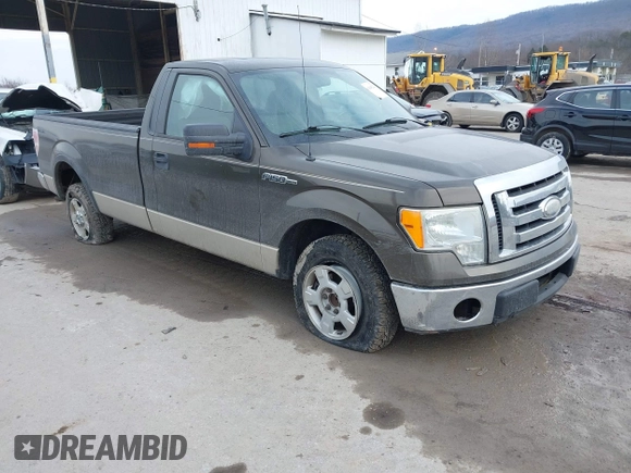 2009 Ford F-150 XL with VIN 1FTPF12V79KC35637, listed as a IAAI auction lot 41645222 with 169,114 mi miles. Bid and sale history available at carsss.com. Image 1.