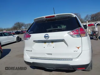 2015 Nissan Rogue S with VIN KNMAT2MT4FP568859, listed as a IAAI auction lot 41718743 with 122,607 mi miles and . Bid and sale history available at DreamBid. Image 16.