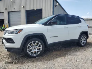 2025 Jeep Compass Limited с VIN 3C4NJDCN3ST513038, выставлен на аукционе Copart как лот 64116135 с пробегом 20 903 миль миль и Чистый • Clean title. История ставок и продаж доступна на DreamBid. Изображение 1.