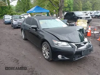 2014 Lexus GS 350 with VIN JTHCE1BL9E5022132, listed as a IAAI auction lot 42276195 with 125,532 mi miles and . Bid and sale history available at DreamBid. Image 1.