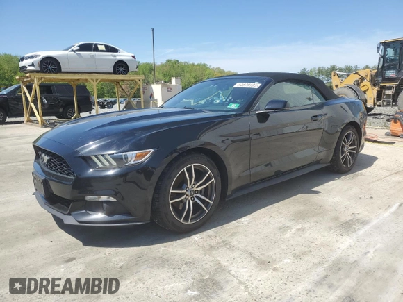 2017 Ford Mustang EcoBoost Premium z VIN 1FATP8UH7H5293651, wystawiony jako Copart lot #54879105 z przebiegiem 136 577 mil mil oraz Czysty tytuł • Clean title. Historia ofert i sprzedaży dostępna na DreamBid. Obrazek 1.