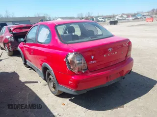 2001 Toyota ECHO z VIN JTDAT123710120503, wystawiony jako IAAI lot #42045009 z przebiegiem 99 510 mil mil oraz . Historia ofert i sprzedaży dostępna na DreamBid. Obrazek 3.