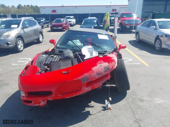 2000 Chevrolet Corvette with VIN 1G1YY32G3Y5104495, listed as a IAAI auction lot 41877219 with 74,465 mi miles. Bid and sale history available at carsss.com. Image 12.