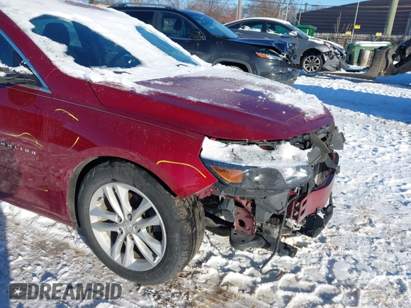 2018 Chevrolet Malibu LT with VIN 1G1ZD5ST6JF213168, listed as a IAAI auction lot 41589030 with 118,491 mi miles and . Bid and sale history available at DreamBid. Image 17.