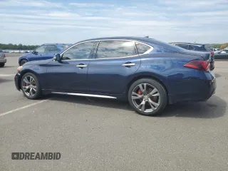 2017 Infiniti Q70 3.7 z VIN JN1BY1PR3HM210529, wystawiony jako Copart lot #68966204 z przebiegiem Nie podano mil oraz Nie do naprawy. Historia ofert i sprzedaży dostępna na DreamBid. Obrazek 2.