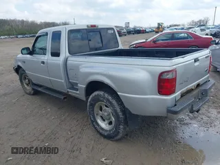 2003 Ford Ranger XL Fleet with VIN 1FTZR45E33PA54963, listed as a IAAI auction lot 42009846 with 202,702 mi miles. Bid and sale history available at carsss.com. Image 3.