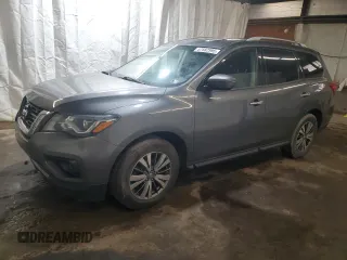 2018 Nissan Pathfinder S z VIN 5N1DR2MM1JC624921, wystawiony jako Copart lot #57582995 z przebiegiem 133 111 mil mil oraz Czysty tytuł • Clean title. Historia ofert i sprzedaży dostępna na DreamBid. Obrazek 1.