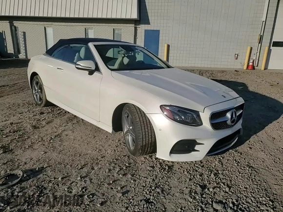 2018 Mercedes-Benz E-Class E 400 with VIN WDD1K6GB8JF039576, listed as a Copart auction lot 87210464 with 20,003 mi miles and Salvage Title. Bid and sale history available at carsss.com. Image 10.