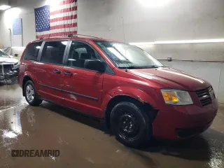 2008 Dodge Grand Caravan SE with VIN 1D8HN44H48B122356, listed as a Copart auction lot 85384614 with 130,229 mi miles and Salvage Title. Bid and sale history available at DreamBid. Image 4.