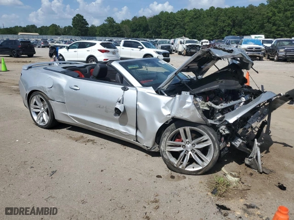 2016 Chevrolet Camaro 2LT with VIN 1G1FD3DS1G0161231, listed as a Copart auction lot 65460884 with 0 mi miles and Salvage Title. Bid and sale history available at carsss.com. Image 4.