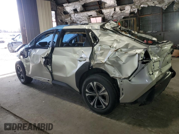 2023 Toyota bZ4X XLE with VIN JTMABACA3PA039663, listed as a Copart auction lot 51595255 with Not Provided miles and Salvage Title. Bid and sale history available at DreamBid. Image 2.