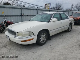 2002 Buick Park Avenue with VIN 1G4CW54K424160913, listed as a Copart auction lot 47687305 with 242,837 mi miles and Salvage Title. Bid and sale history available at carsss.com. Image 1.