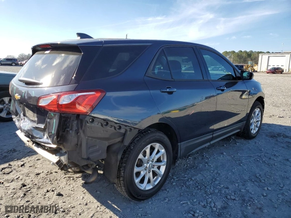 2019 Chevrolet Equinox LS with VIN 3GNAXHEV0KS523668, listed as a Copart auction lot 46290305 with 109,341 mi miles and Salvage Title. Bid and sale history available at carsss.com. Image 3.
