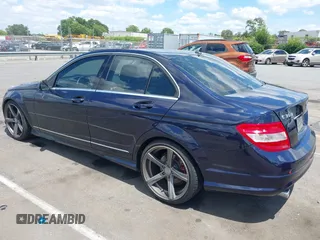 2011 Mercedes-Benz C 300 Sport with VIN WDDGF8BB9BR148713, listed as a IAAI auction lot 40052909 with 138,888 mi miles and . Bid and sale history available at carsss.com. Image 3.