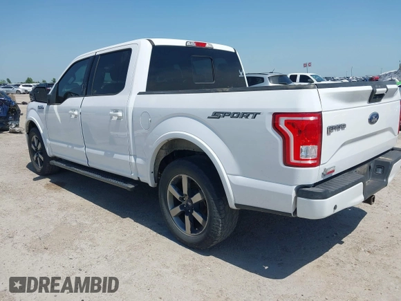 2017 Ford F-150 XL with VIN 1FTEW1CF2HKD16011, listed as a IAAI auction lot 42154804 with 167,205 mi miles and . Bid and sale history available at DreamBid. Image 3.