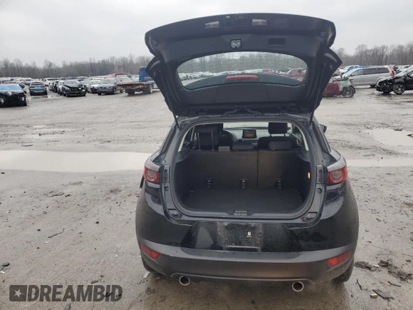 2019 Mazda CX-3 Sport with VIN JM1DKFB76K0410555, listed as a Copart auction lot 46980885 with 12,434 mi miles and Salvage Title. Bid and sale history available at DreamBid. Image 6.