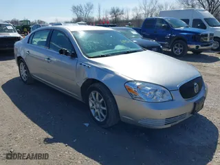 2008 Buick Lucerne CXL with VIN 1G4HD57258U142730, listed as a IAAI auction lot 41984316 with 244,945 mi miles. Bid and sale history available at carsss.com. Image 1.