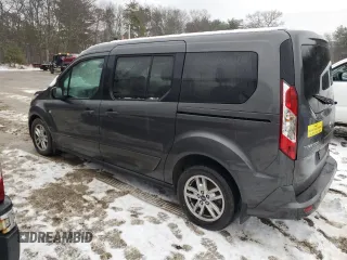 2021 Ford Transit Connect XLT with VIN NM0GE9F28M1497065, listed as a Copart auction lot 47232465 with 64,203 mi miles and Clean title. Bid and sale history available at DreamBid. Image 2.