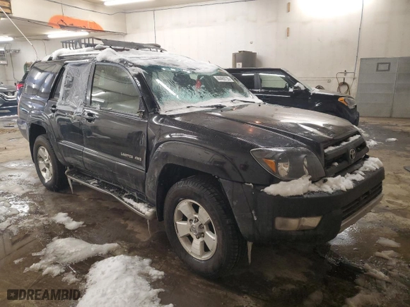 2004 Toyota 4Runner Limited with VIN JTEBT17R948015951, listed as a Copart auction lot 44469735 with 288,513 mi miles and Clean Title. Bid and sale history available at carsss.com. Image 4.