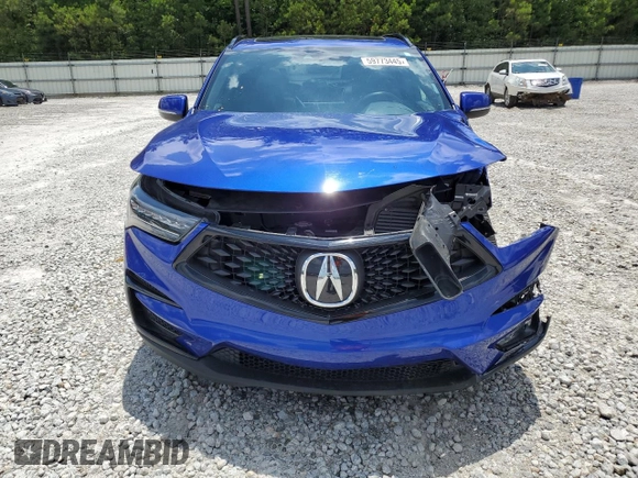 2021 Acura RDX w/A-Spec Package with VIN 5J8TC2H66ML004391, listed as a Copart auction lot 59773445 with 44,932 mi miles and Salvage title. Bid and sale history available at DreamBid. Image 5.
