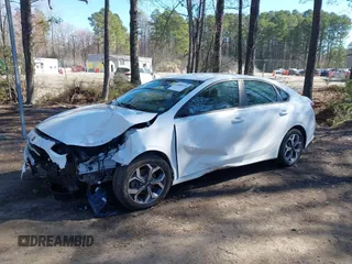 2019 Kia Forte LXS with VIN 3KPF24AD3KE041519, listed as a IAAI auction lot 41809416 with 92,765 mi miles and . Bid and sale history available at carsss.com. Image 2.