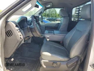 2013 Ford F-250 XL with VIN 1FTBF2A65DEA63805, listed as a Copart auction lot 63109464 with 199,691 mi miles and Salvage Title. Bid and sale history available at DreamBid. Image 7.