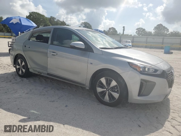 2019 Hyundai Ioniq z VIN KMHC65LD4KU181943, wystawiony jako Copart lot #58343815 z przebiegiem 14 907 mil mil oraz Szkoda całkowita • Salvage title. Historia ofert i sprzedaży dostępna na DreamBid. Obrazek 4.