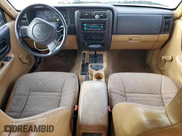 1997 Jeep Cherokee SE with VIN 1J4FJ28S5VL551419, listed as a Copart auction lot 42241185 with 239,699 mi miles and Salvage Title. Bid and sale history available at carsss.com. Image 8.