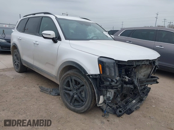 2024 Kia Telluride SX Prestige X-Pro с VIN 5XYP5DGCXRG490882, выставлен на аукционе IAAI как лот 41634304 с пробегом 30 476 миль миль и . История ставок и продаж доступна на DreamBid. Изображение 1.