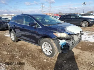 2011 Mazda CX-7 i SV with VIN JM3ER2A53B0393942, listed as a Copart auction lot 88885905 with 99,867 mi miles and Salvage Title. Bid and sale history available at carsss.com. Image 4.