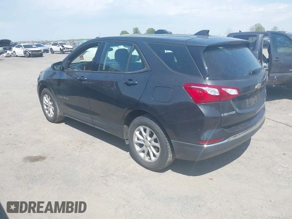 2018 Chevrolet Equinox LS with VIN 2GNAXHEV3J6283707, listed as a IAAI auction lot 42009234 with 115,745 mi miles and . Bid and sale history available at DreamBid. Image 3.