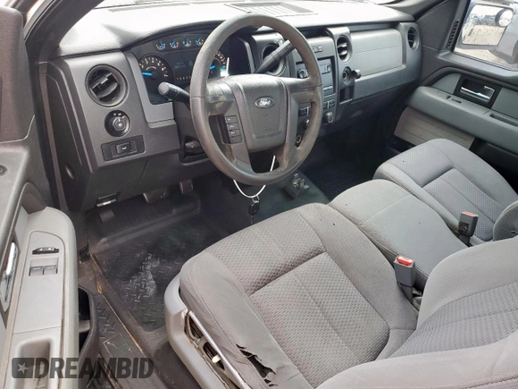 2013 Ford F-150 XL with VIN 1FTNF1CF5DKE46911, listed as a Copart auction lot 62303505 with 201,824 mi miles and Clean title. Bid and sale history available at DreamBid. Image 8.