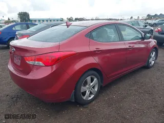 2013 Hyundai Elantra GLS PZEV with VIN 5NPDH4AE6DH403873, listed as a IAAI auction lot 41927836 with 139,146 mi miles. Bid and sale history available at carsss.com. Image 4.