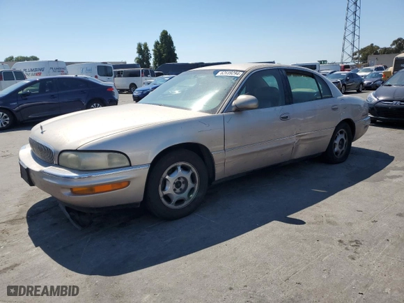 1998 Buick Park Avenue with VIN 1G4CW52K3W4651384, listed as a Copart auction lot 62689294 with 257241 miles and Salvage Title. Bid and sale history available at carsss.com. Image 1.
