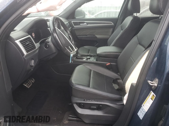 2021 Volkswagen Atlas SEL with VIN 1V2SE2CA1MC205081, listed as a Copart auction lot 48552105 with 81,044 mi miles and Salvage title. Bid and sale history available at DreamBid. Image 7.