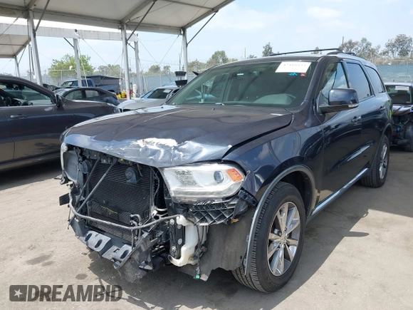 2014 Dodge Durango Limited with VIN 1C4RDHDG6EC975934, listed as a IAAI auction lot 42416833 with 158,266 mi miles and . Bid and sale history available at DreamBid. Image 2.
