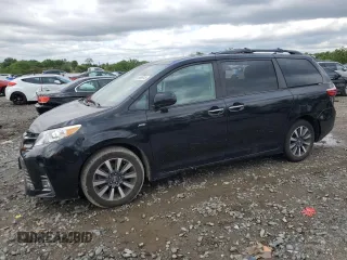 2019 Toyota Sienna XLE z VIN 5TDDZ3DC8KS216756, wystawiony jako Copart lot #56596815 z przebiegiem 83 908 mil mil oraz Czysty tytuł • Clean title. Historia ofert i sprzedaży dostępna na DreamBid. Obrazek 1.