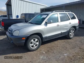 2005 Hyundai Santa Fe GLS with VIN KM8SC73D85U924785, listed as a IAAI auction lot 41964578 with 172,898 mi miles. Bid and sale history available at carsss.com. Image 2.