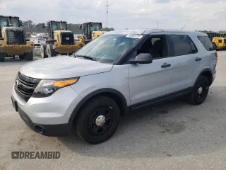 2015 Ford Police Interceptor Utility z VIN 1FM5K8ARXFGA35586, wystawiony jako Copart lot #46505725 z przebiegiem 213 666 mil mil oraz Szkoda całkowita • Salvage title. Historia ofert i sprzedaży dostępna na DreamBid. Obrazek 1.