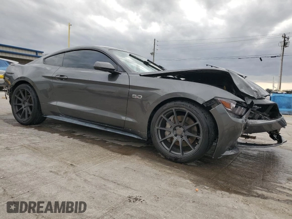 2017 Ford Mustang GT z VIN 1FA6P8CF8H5358570, wystawiony jako Copart lot #49535235 z przebiegiem 71 934 mil mil oraz Szkoda całkowita • Salvage title. Historia ofert i sprzedaży dostępna na DreamBid. Obrazek 4.