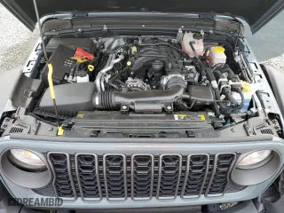 2024 Jeep Wrangler Sport with VIN 1C4PJXDG0RW332722, listed as a Copart auction lot 85292724 with 8,066 mi miles and Salvage Title. Bid and sale history available at carsss.com. Image 13.